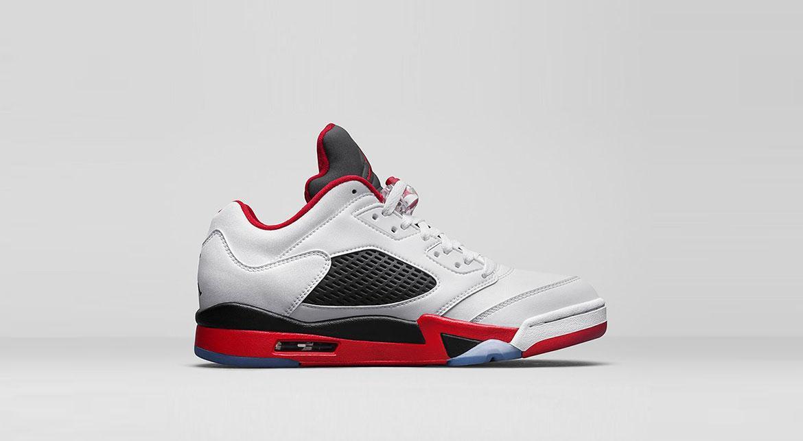 Air Jordan 5 Retro Low Fire Red